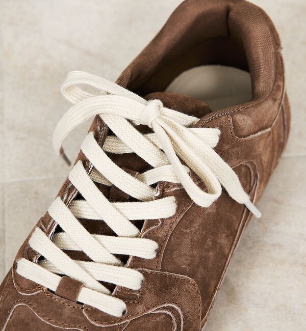 Rouge vif「【MOHI/モヒ】スウェードスニーカー」|スニーカー|