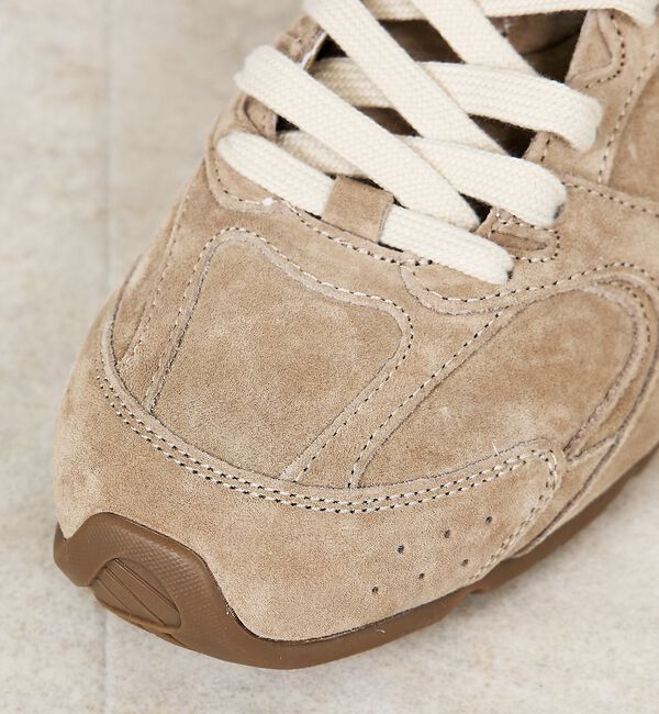 Rouge vif「【MOHI/モヒ】スウェードスニーカー」|スニーカー|