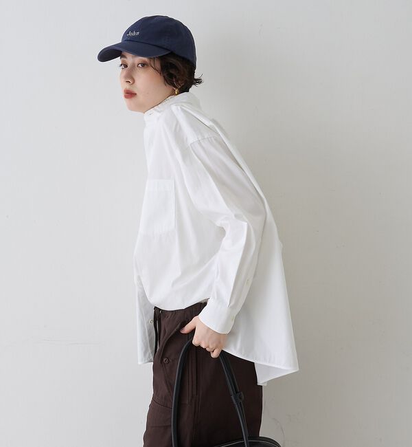 Rouge vif「【定番人気2026SS新作】【TICCA/ティッカ】スクエアビッグシャツ」|シャツ・ブラウス|