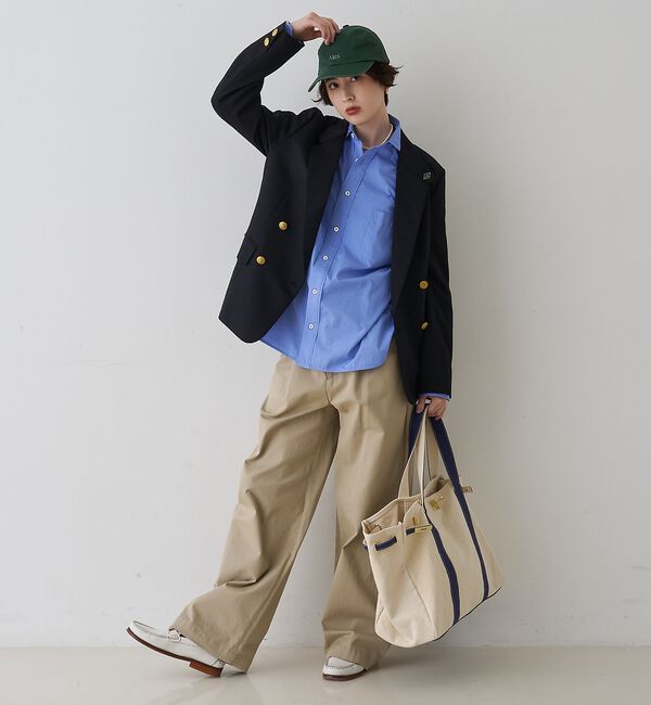 Rouge vif「【定番人気2026SS新作】【TICCA/ティッカ】スクエアビッグシャツ」|シャツ・ブラウス|