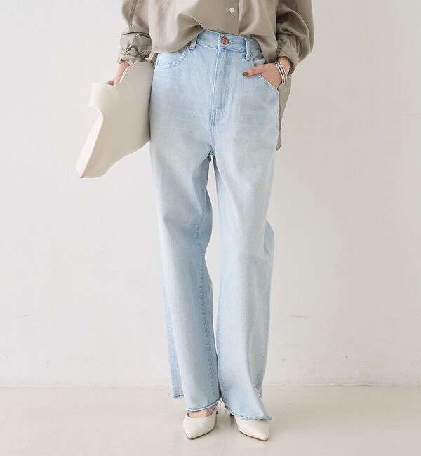 Rouge vif「【RED CARD/レッドカード】Manoa マノア イージーストレートデニム/」|デニム|