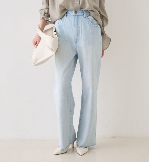 Rouge vif「【RED CARD/レッドカード】Manoa マノア イージーストレートデニム/」|デニム|