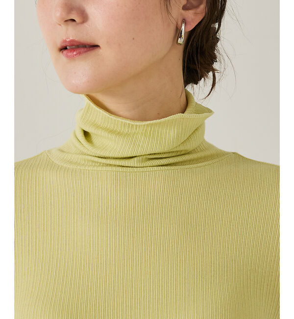 qualite「シルクMIXテレコプルオーバー」|ニット・セーター|