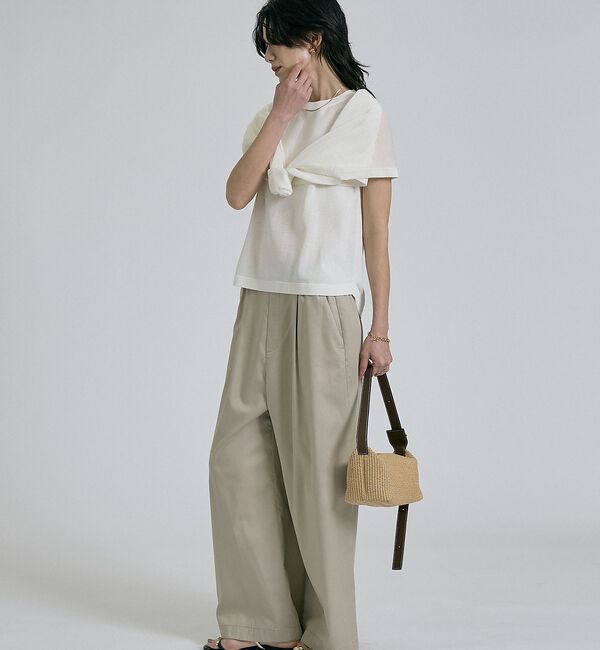 qualite「【接触冷感・セットアップ対応】ライトデニムパンツ」|その他|