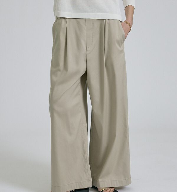 qualite「【接触冷感・セットアップ対応】ライトデニムパンツ」|その他|