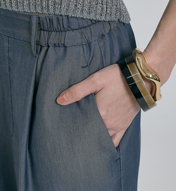 qualite「【接触冷感・セットアップ対応】ライトデニムパンツ」|その他|