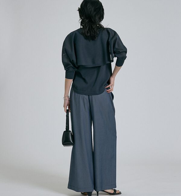 qualite「【接触冷感・セットアップ対応】ライトデニムパンツ」|その他|