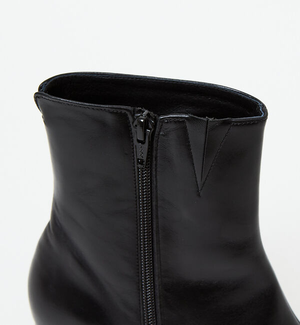 AU BANNISTER「【最高ブーツ/ 5.5cmヒール】スクエアトゥブーツ」|ショートブーツ|