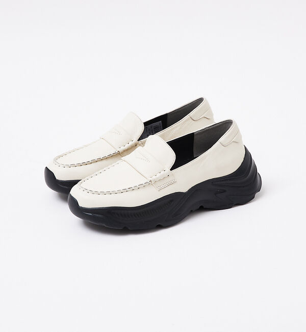 AU BANNISTER「【軽量】ローファーモチーフスニーカー」|ローファー|