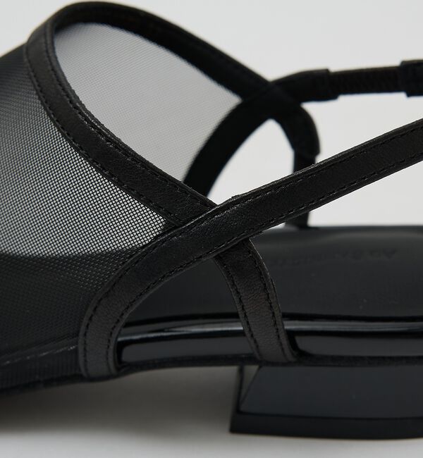 AU BANNISTER「メタルトゥメッシュサンダル」|サンダル|