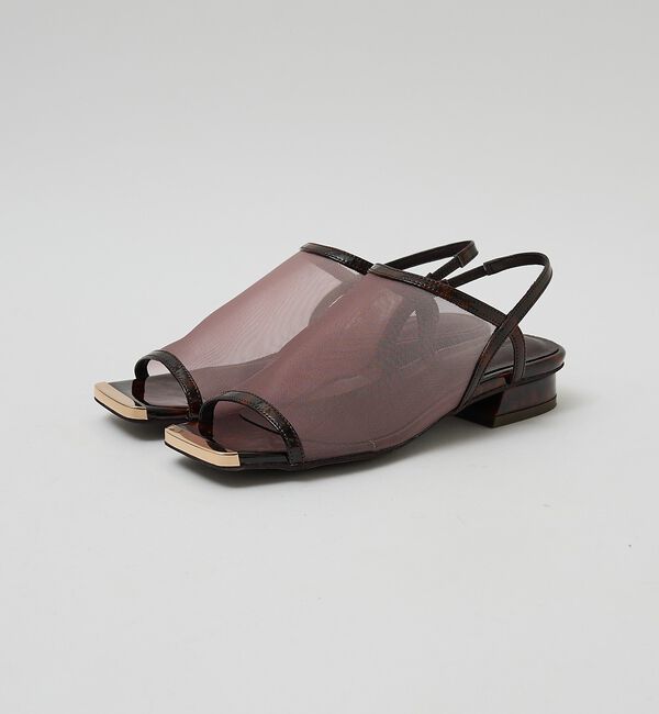 AU BANNISTER「メタルトゥメッシュサンダル」|サンダル|