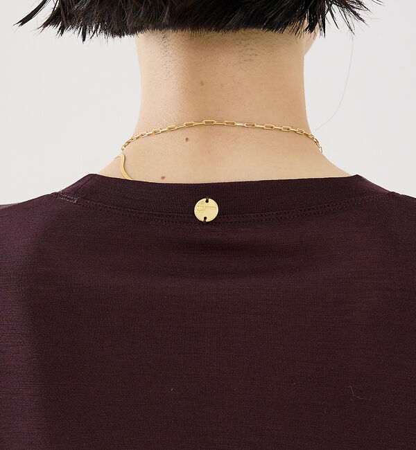 The Store by C' 「【COCUCA】ウォッシャブルシルクTee」|Tシャツ・カットソー|