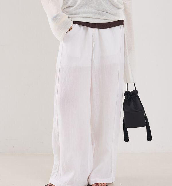 The Store by C' 「【COCUCA】リネンペアリングパンツ【予約】」|その他|