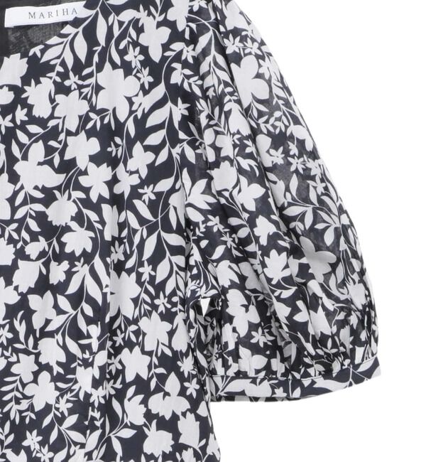 TIARA「【MARIHA/マリハ】夏のレディのハーフスリーブドレス」|ワンピース|