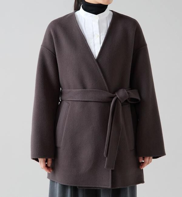 TIARA「ノーカラービッグコート」|その他|