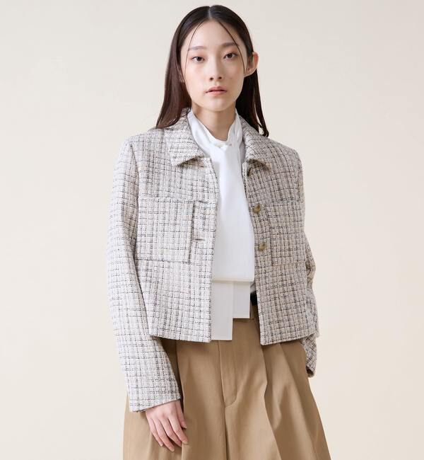 TIARA「ミックスツイードジャケット」|その他|