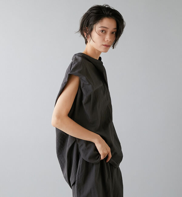 Liesse「高機能素材スキッパーシャツ」|シャツ・ブラウス|