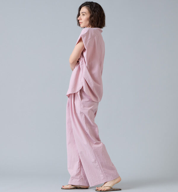 Liesse「高機能素材スキッパーシャツ」|シャツ・ブラウス|