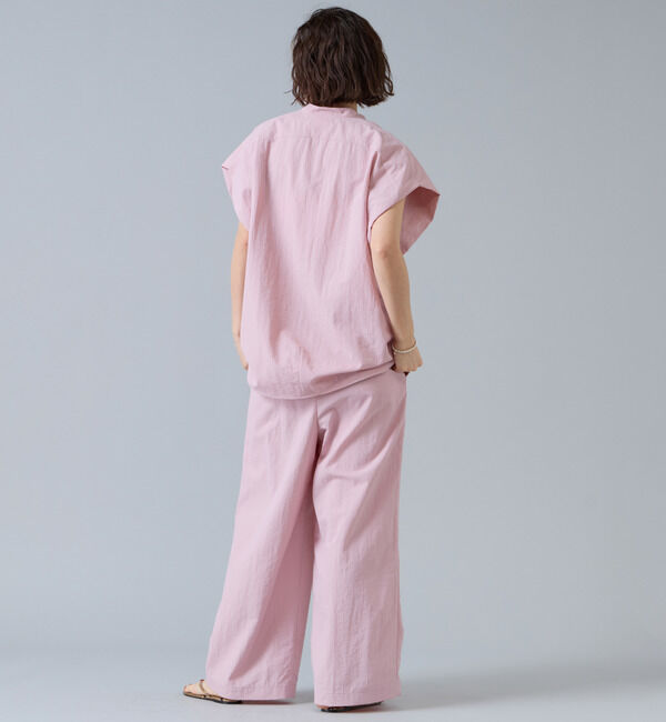 Liesse「高機能素材スキッパーシャツ」|シャツ・ブラウス|