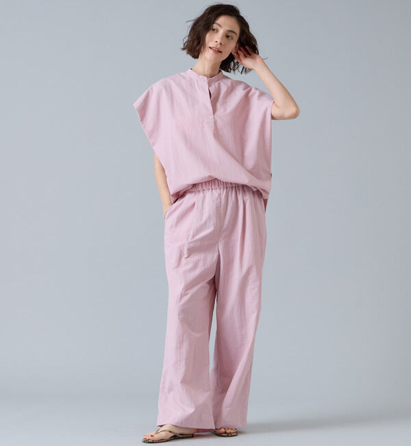 Liesse「高機能素材スキッパーシャツ」|シャツ・ブラウス|