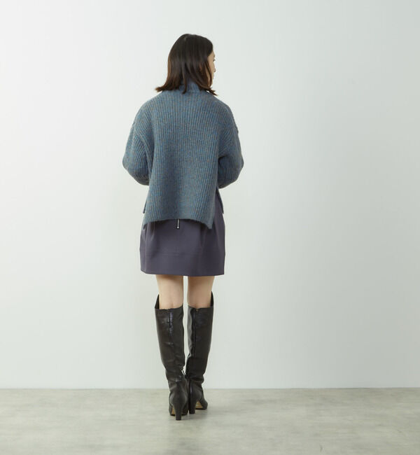 Soffitto「裏起毛タックミニスカート」|スカート|