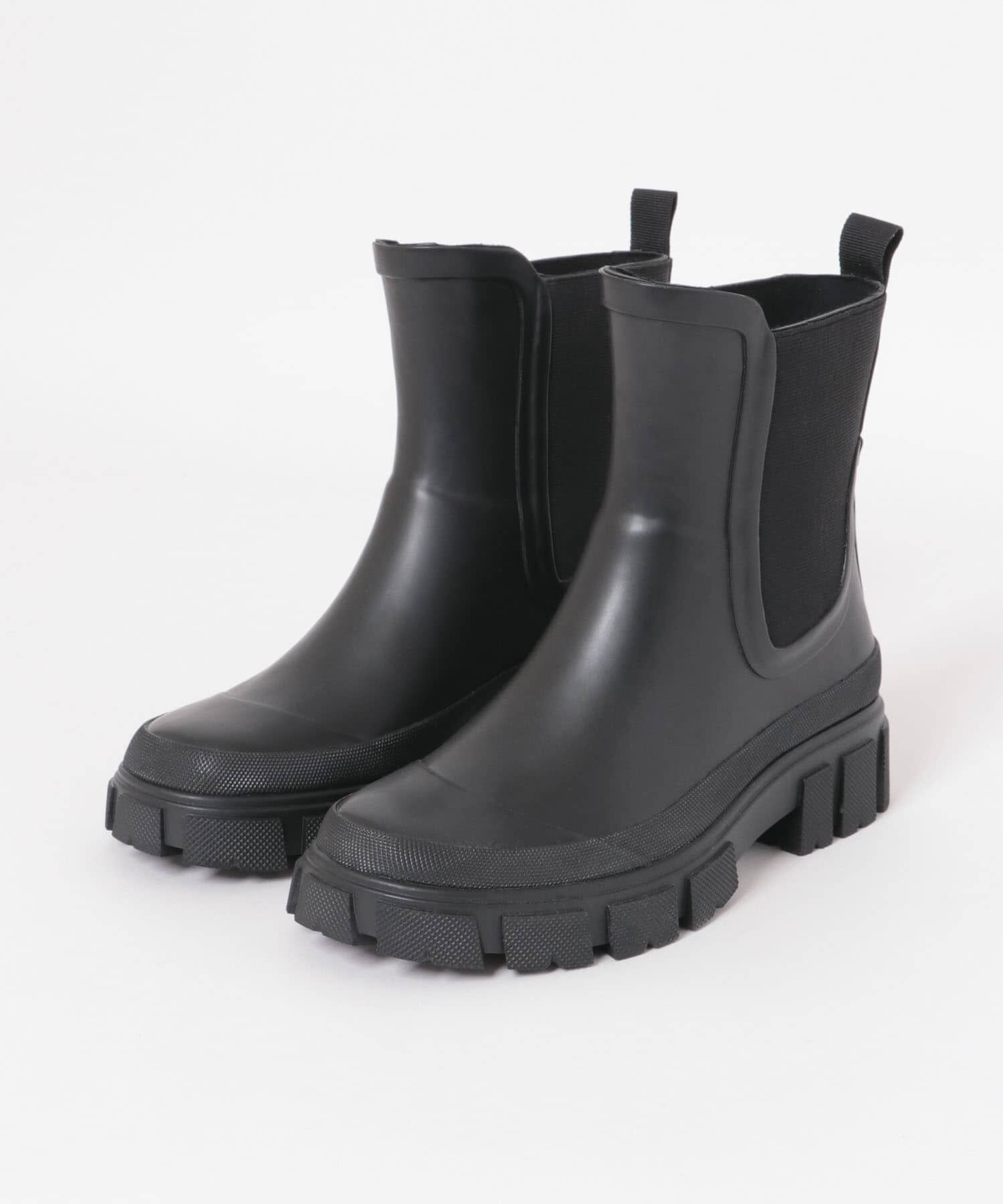 RODE SKO「厚底サイドゴアラバーブーツ」|レインシューズ|