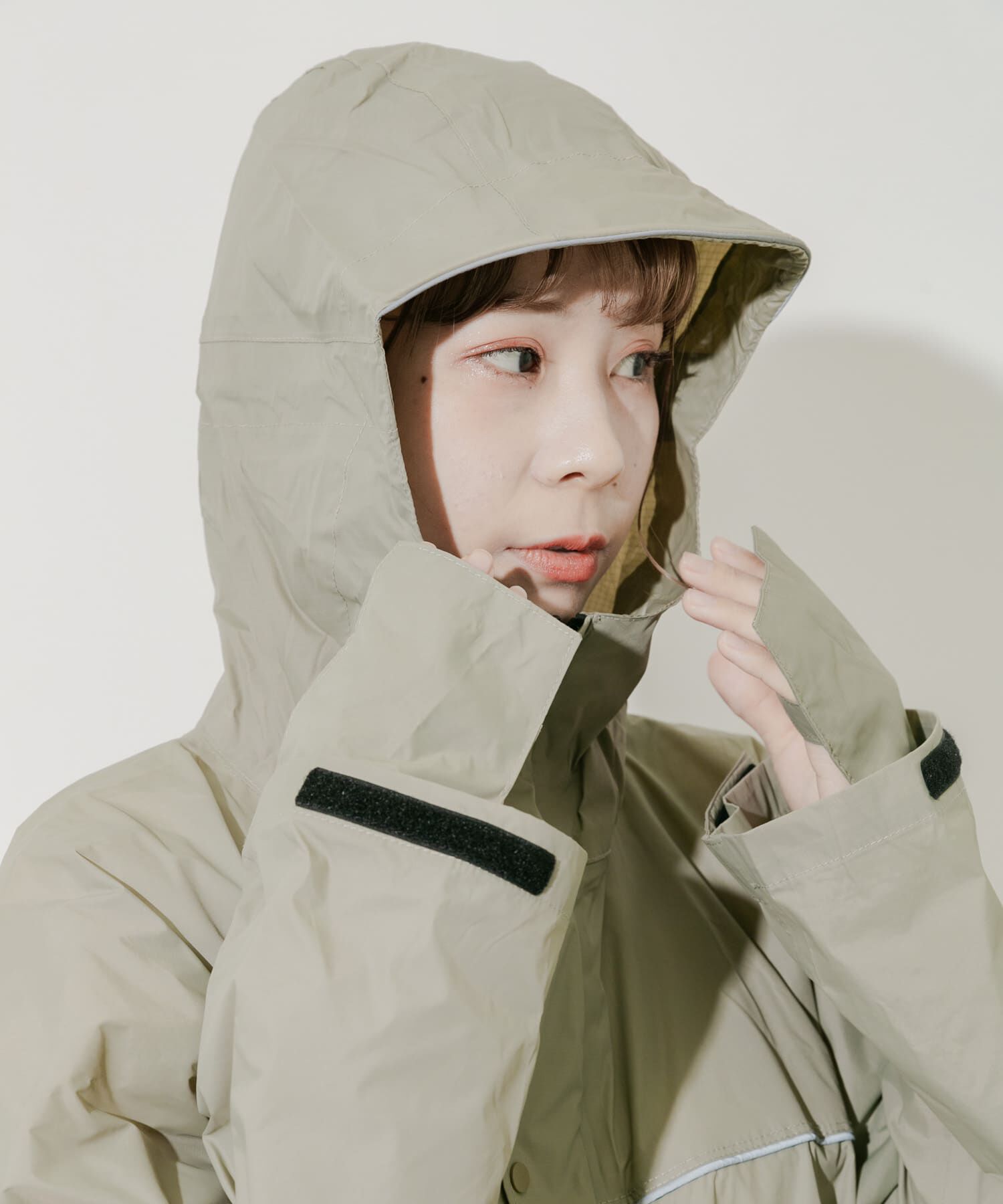 SMELLY「『WEB限定』『ユニセックス』Wpc.　バイシクルスリーブポンチョ」|ポンチョ・ケープ|