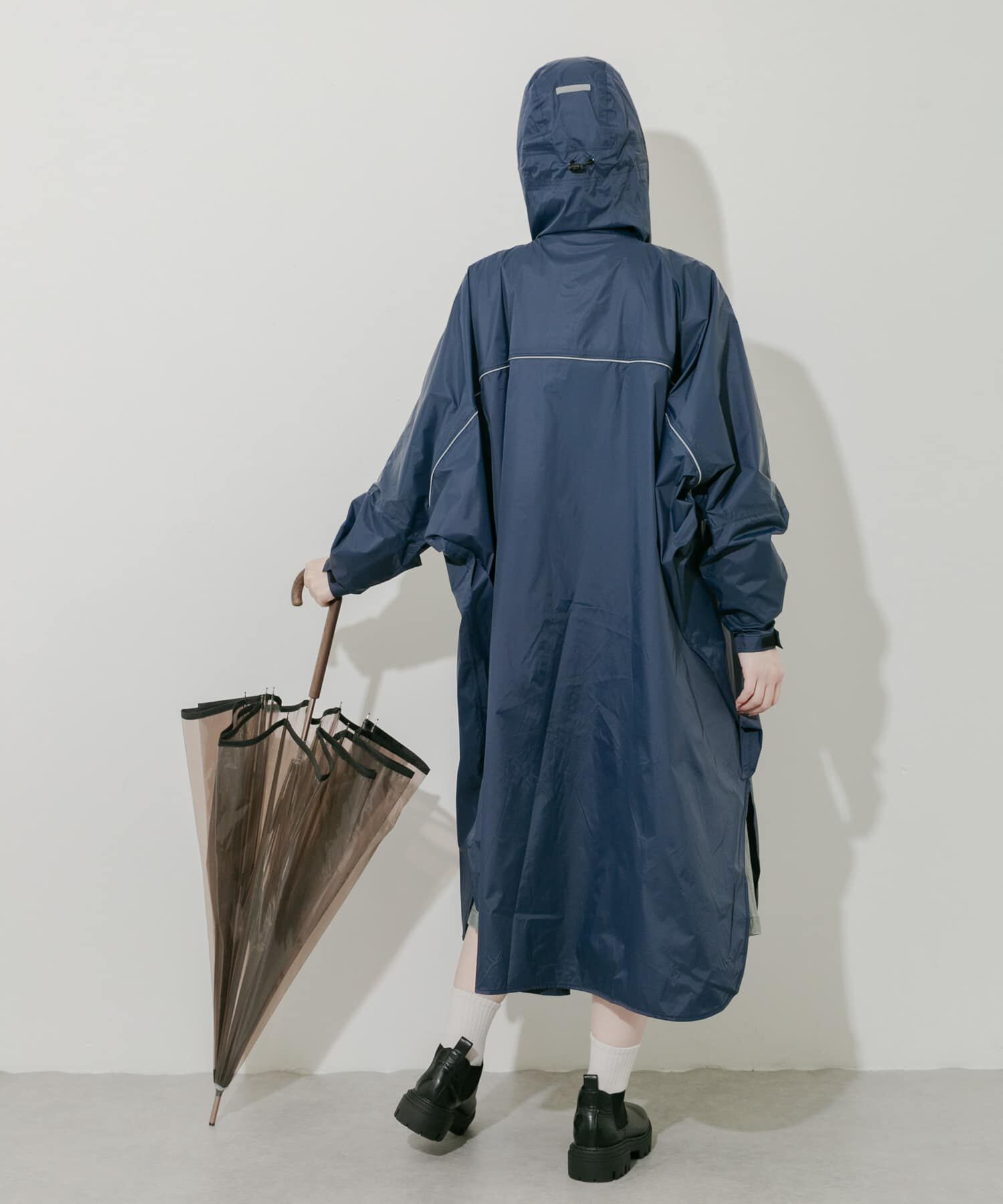 SMELLY「『WEB限定』『ユニセックス』Wpc.　バイシクルスリーブポンチョ」|ポンチョ・ケープ|