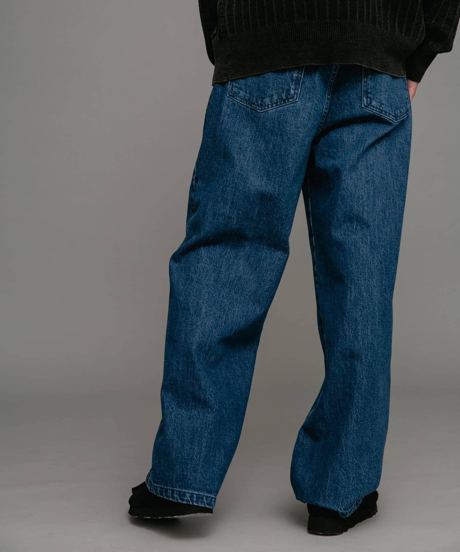 Sonny Label 「タックワイドデニムパンツ」|デニム|