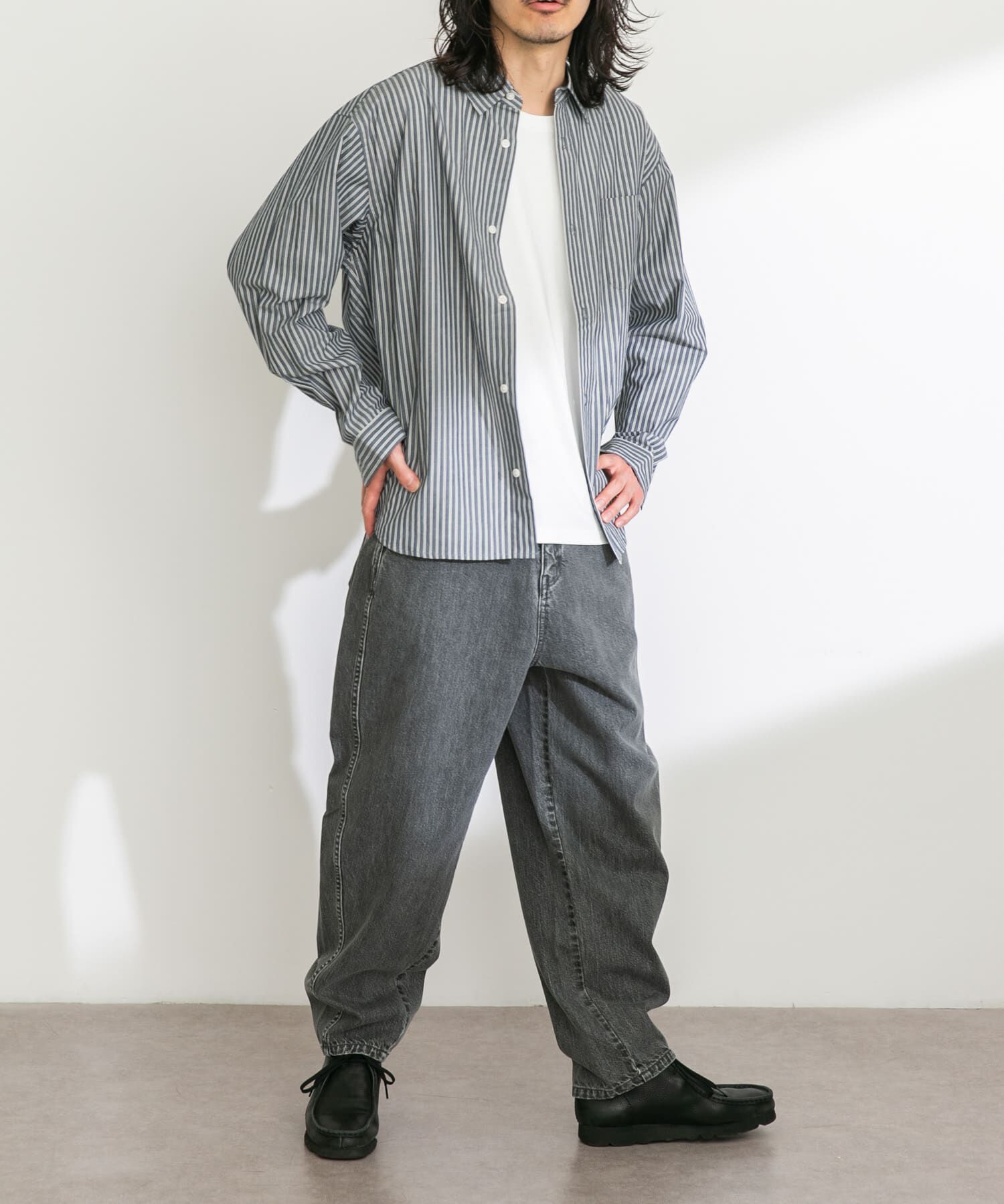 Sonny Label 「デニムバレルパンツ」|デニム|