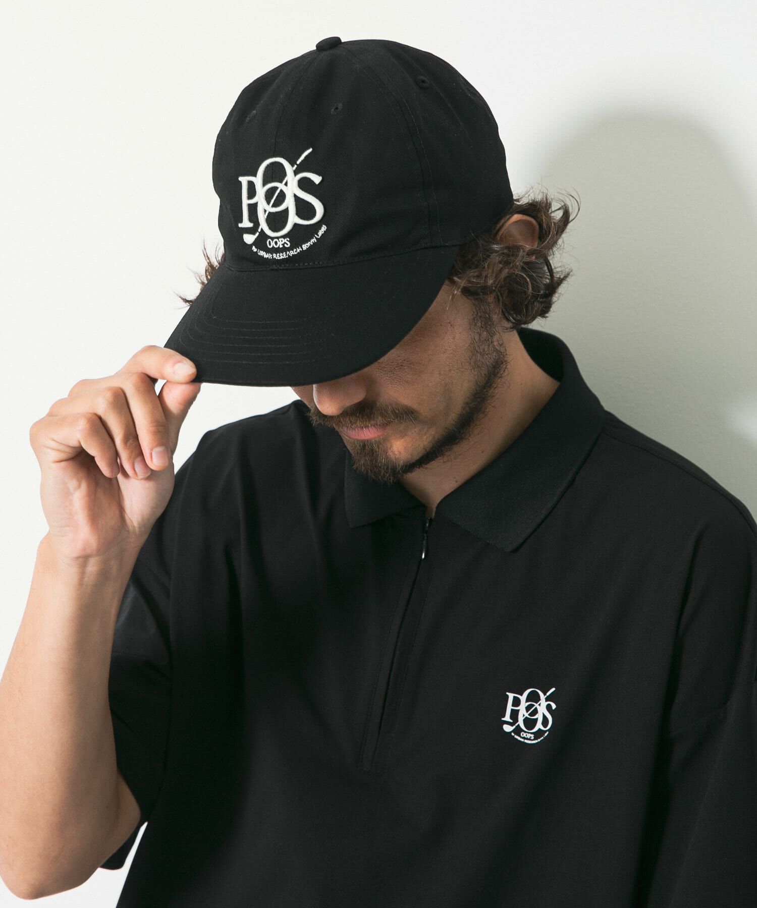 Sonny Label 「OOPS　ロゴマークキャップ」|キャップ・キャスケット|ブラック