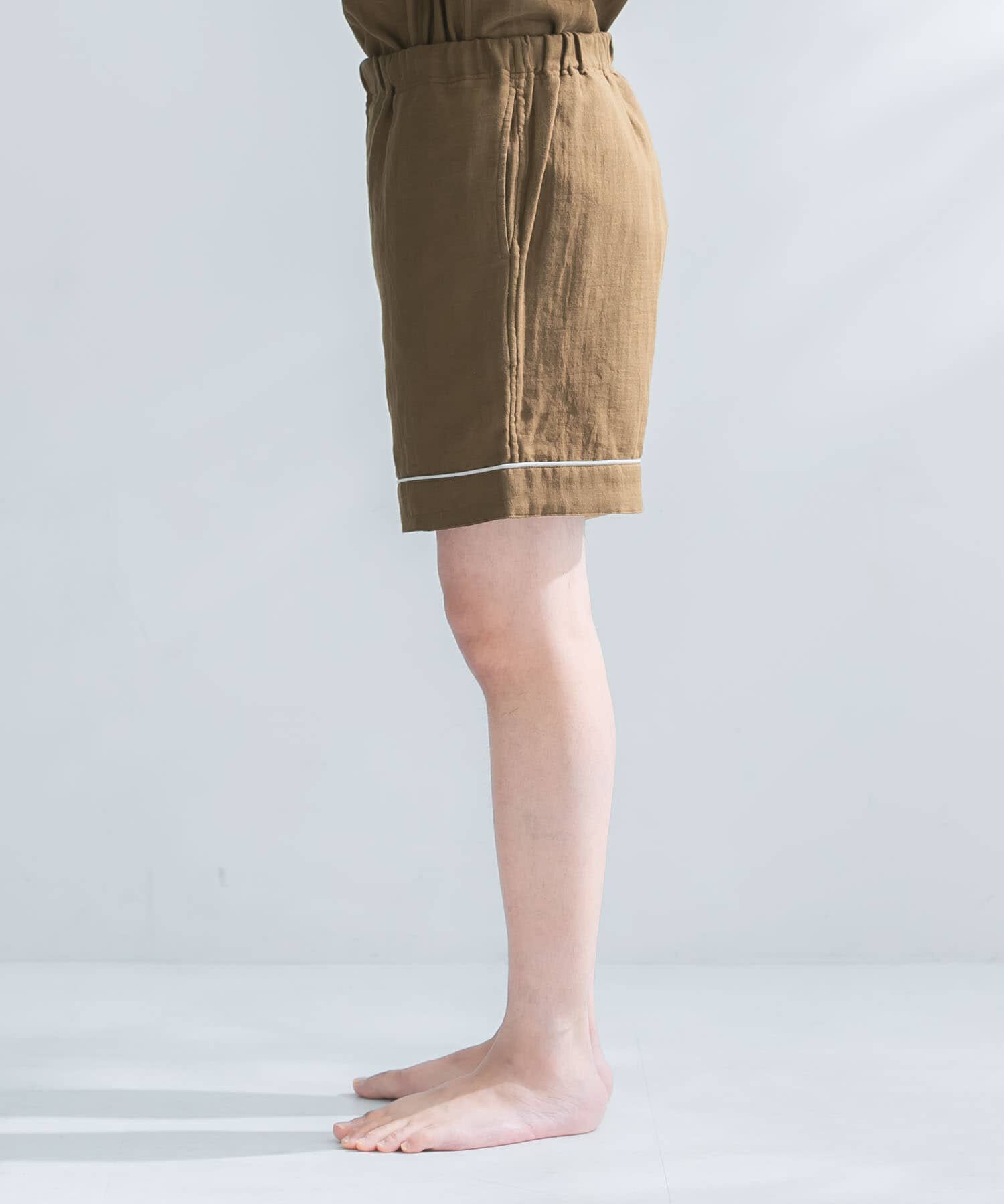 URBAN RESEARCH「URBAN RESEARCH&times;UCHINO　ソフトタッチガーゼパジャマショートパンツ M」|ルームウェア|