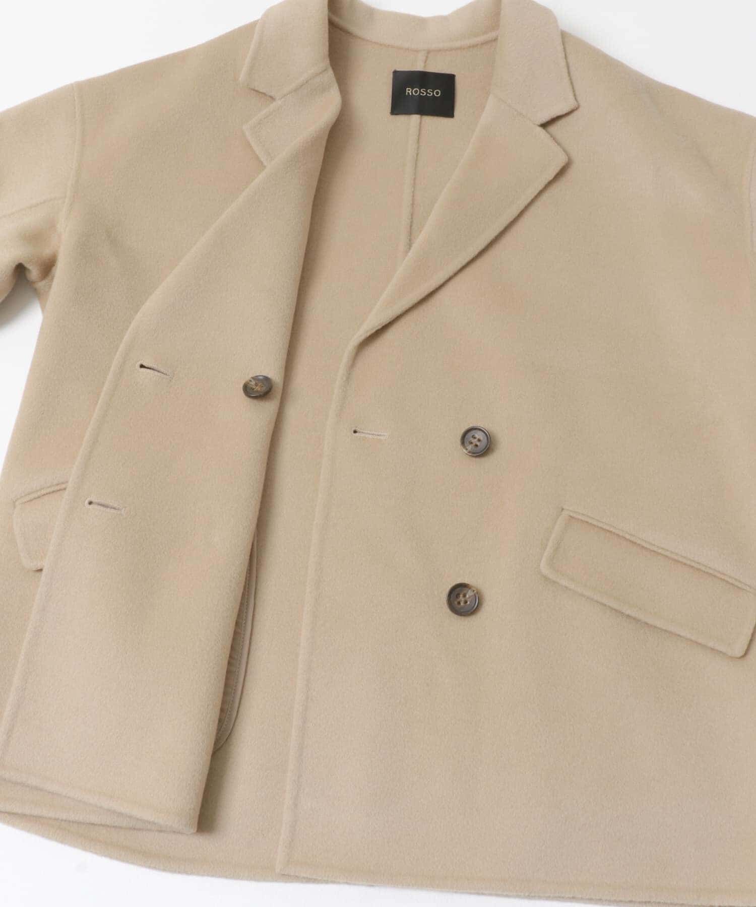 URBAN RESEARCH ROSSO「リバージャコット」|ノーカラーコート|