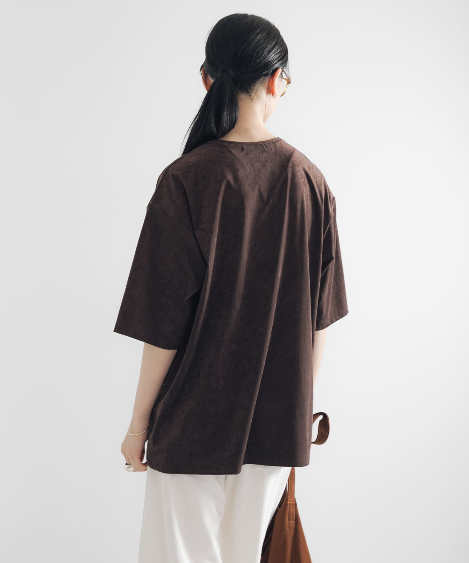 URBAN RESEARCH「スエードライクルーズカットソー」|Tシャツ・カットソー|