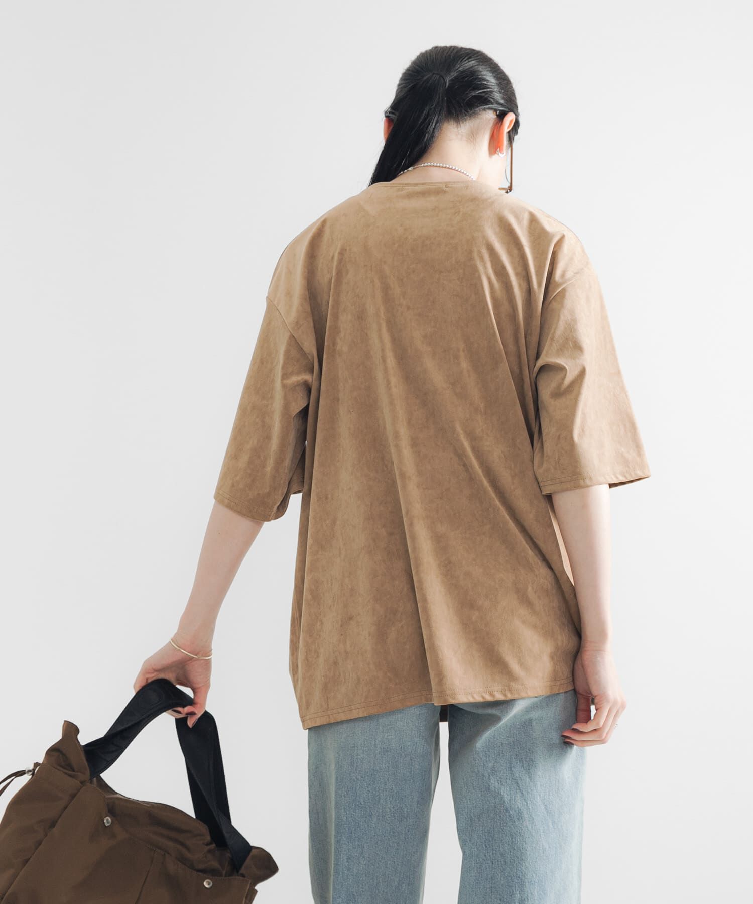 URBAN RESEARCH「スエードライクルーズカットソー」|Tシャツ・カットソー|