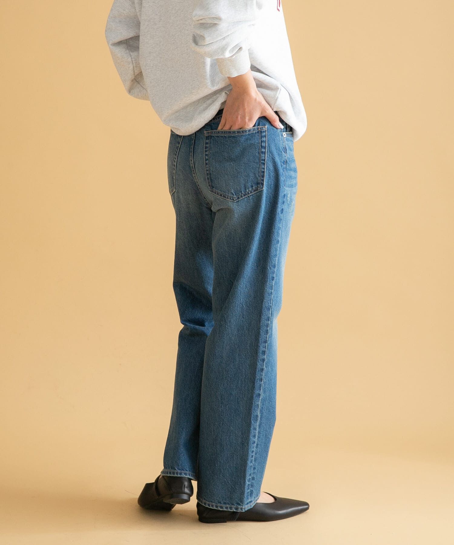 Sonny Label 「USEDLIKEストレートデニム」|デニム|