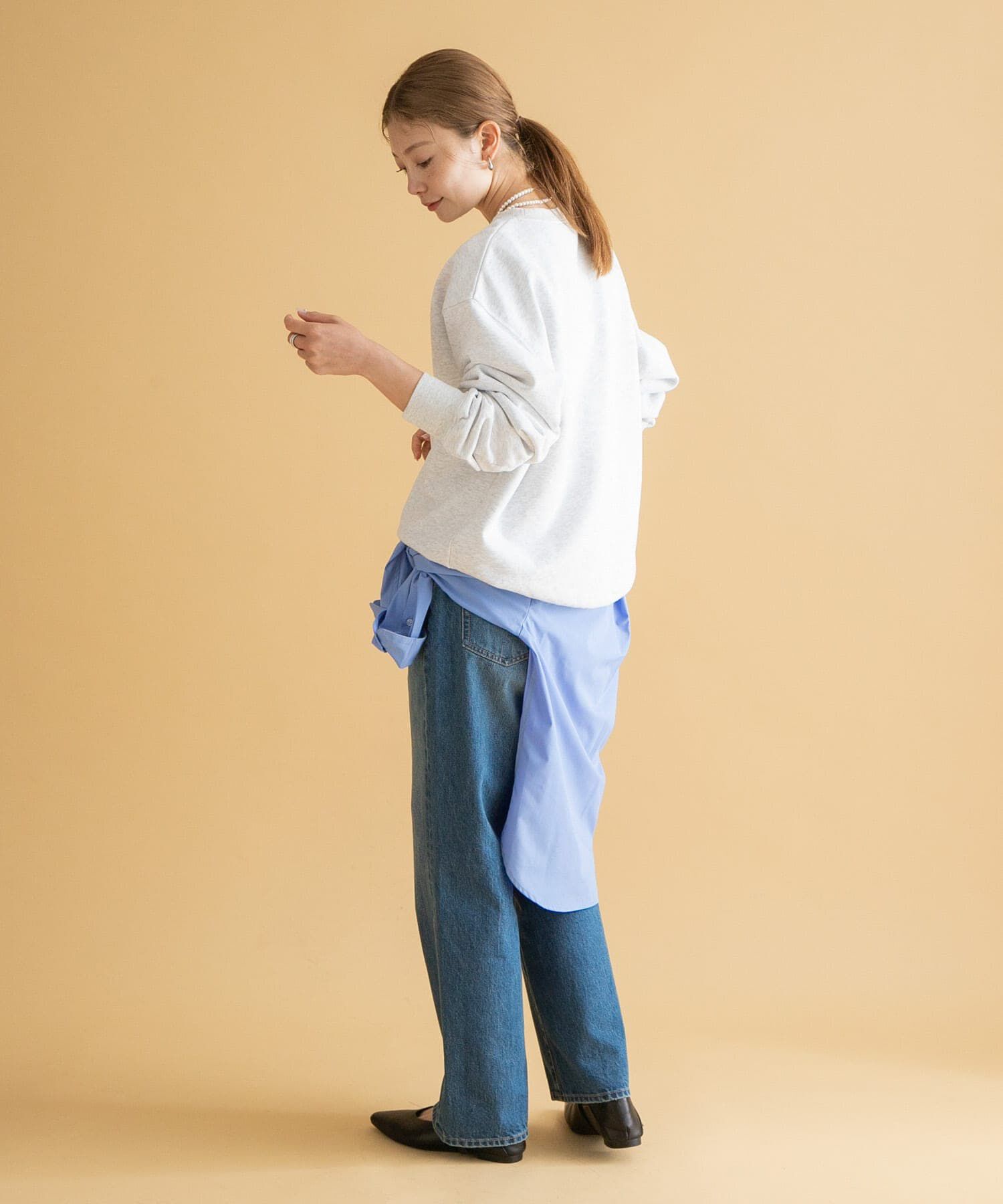 Sonny Label 「USEDLIKEストレートデニム」|デニム|