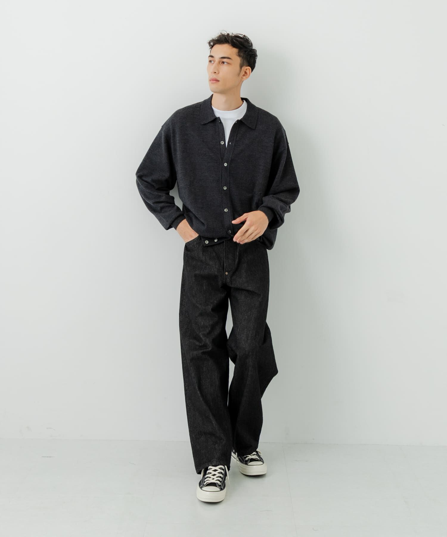 URBAN RESEARCH「『別注』crepuscule&times;URBAN RESEARCH　H-G Knit Shirts」|ニット・セーター|