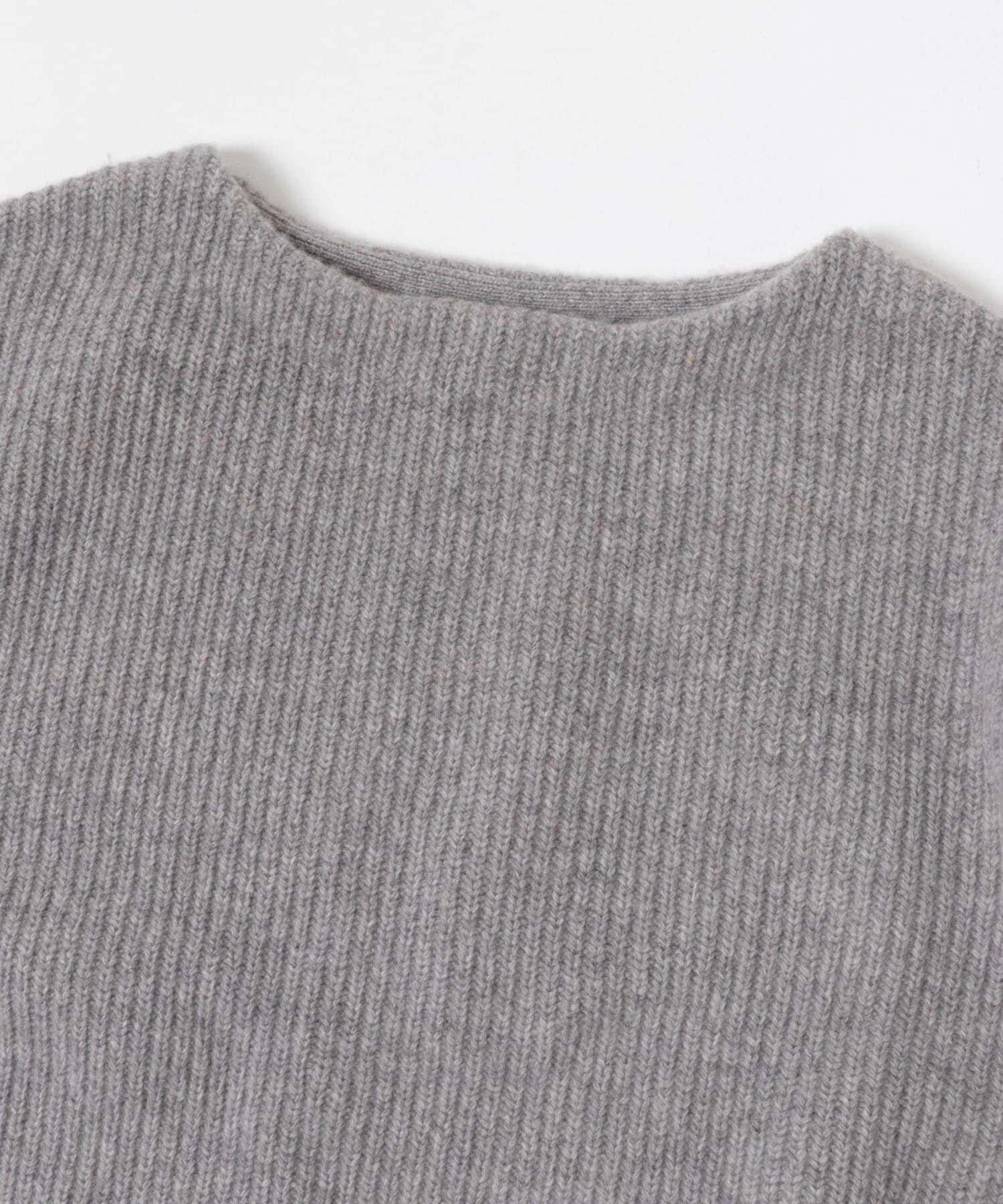 URBAN RESEARCH DOORS「ハミルトンウール畦ボートネックプルオーバー」|ニット・セーター|