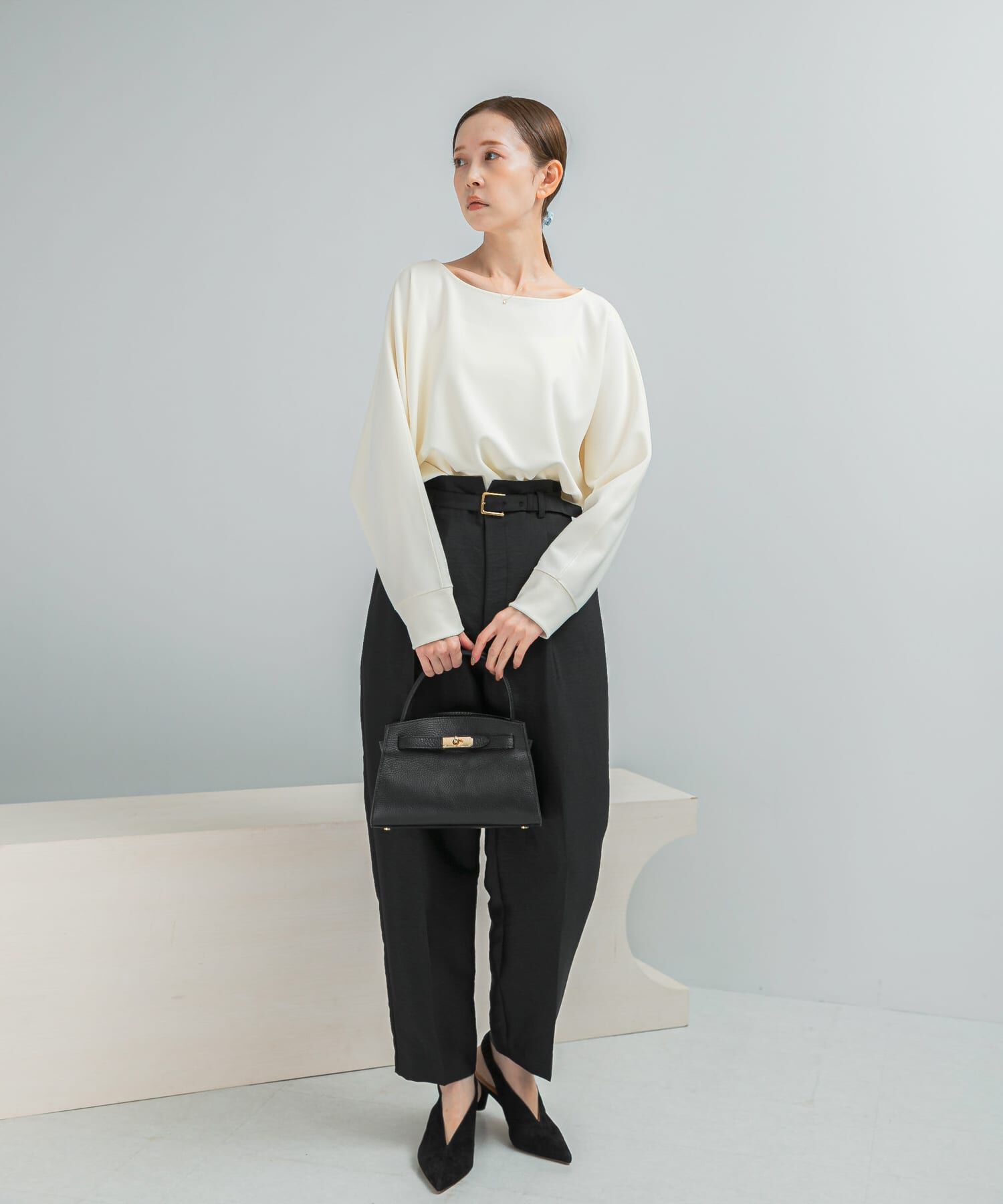 URBAN RESEARCH ROSSO「ハイウエストベルト付きテーパードパンツ」|その他|