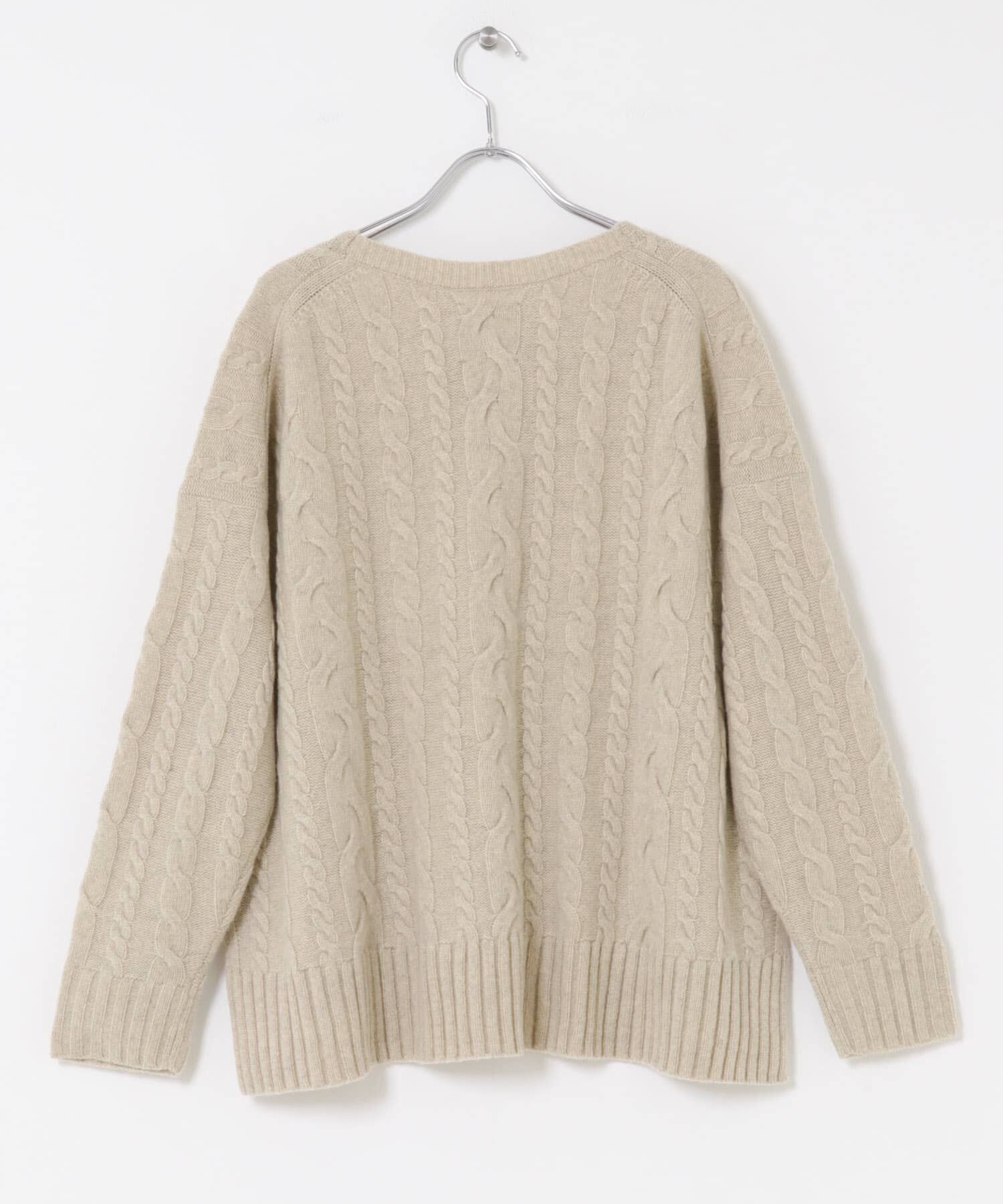 URBAN RESEARCH DOORS「ハミルトンウールアラン柄プルオ-バー」|ニット・セーター|