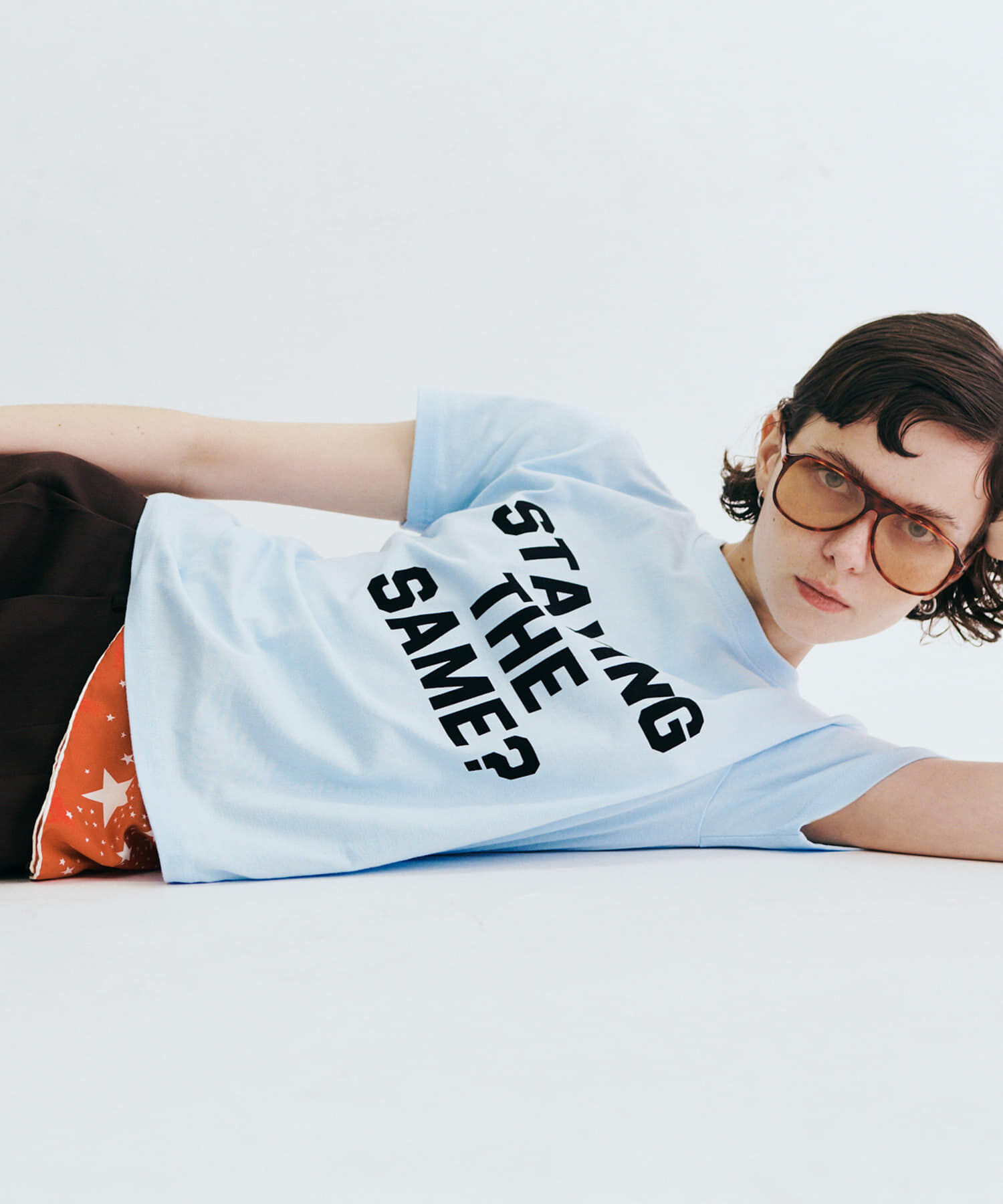 URBAN RESEARCH「Teya　Flock Letter T-shirts」|Tシャツ・カットソー|