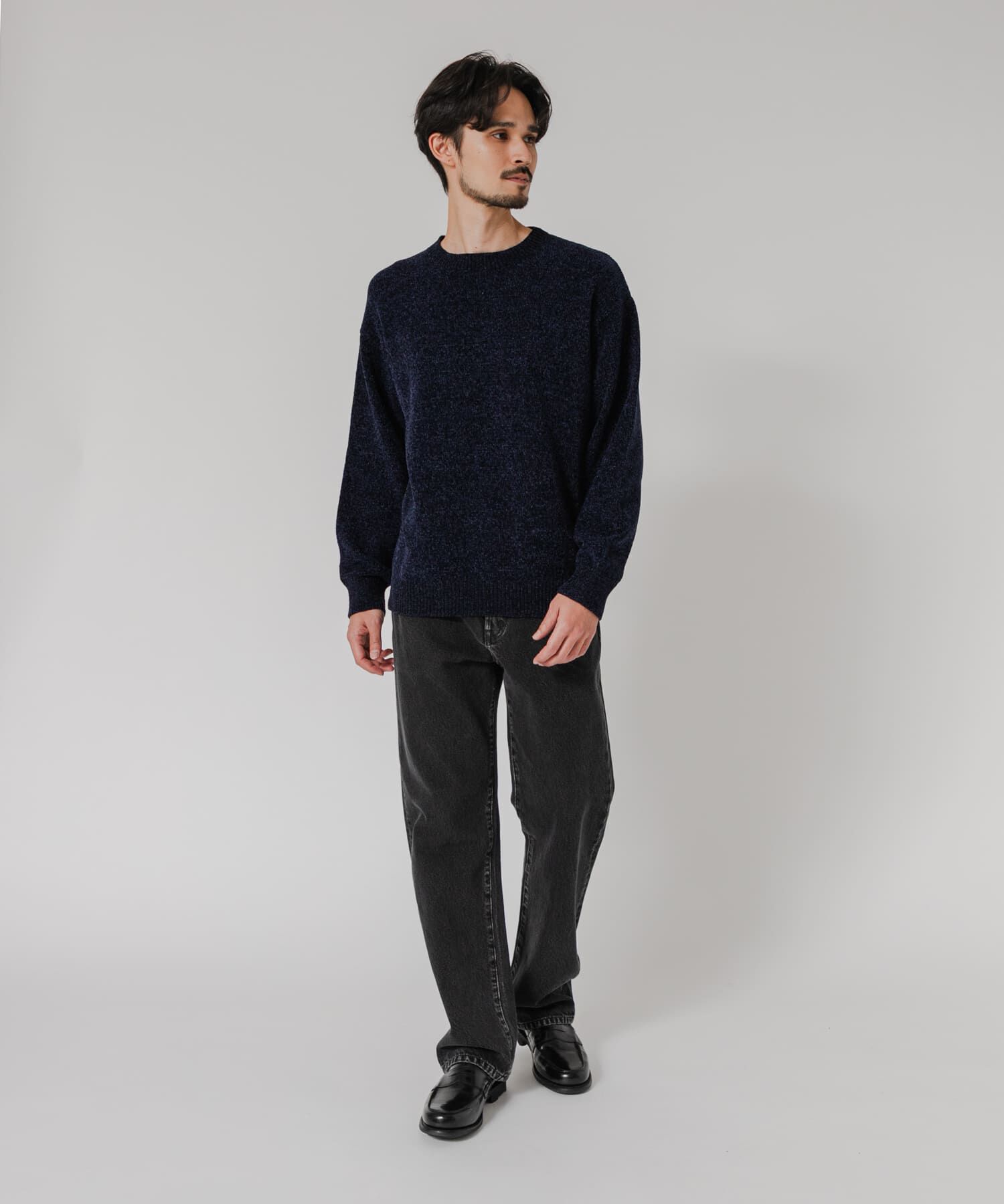 URBAN RESEARCH「ローゲージモールニット」|ニット・セーター|