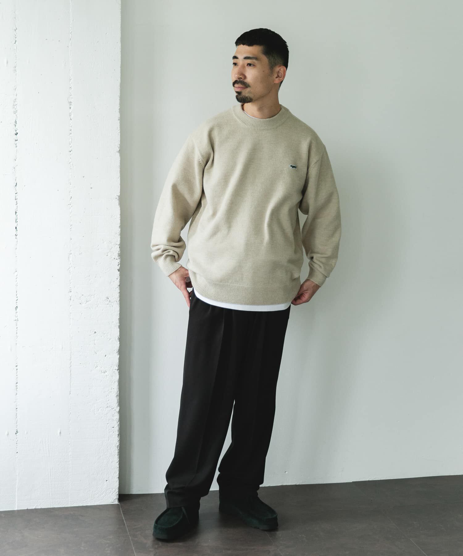 URBAN RESEARCH DOORS「『別注』PENNEYS&times;DOORS　THE FOX クルーネックスフレニット」|ニット・セーター|