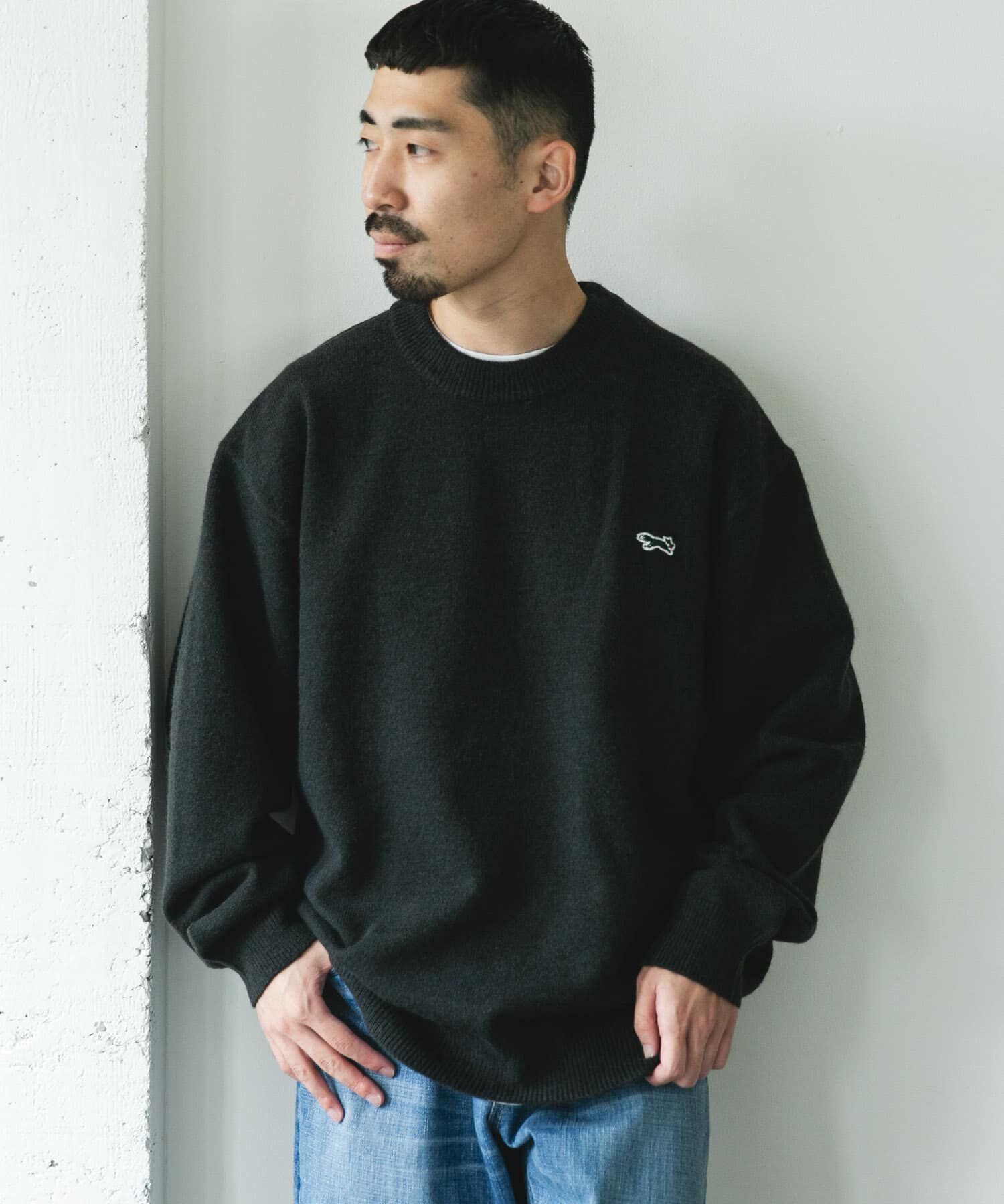 URBAN RESEARCH DOORS「『別注』PENNEYS&times;DOORS　THE FOX クルーネックスフレニット」|ニット・セーター|