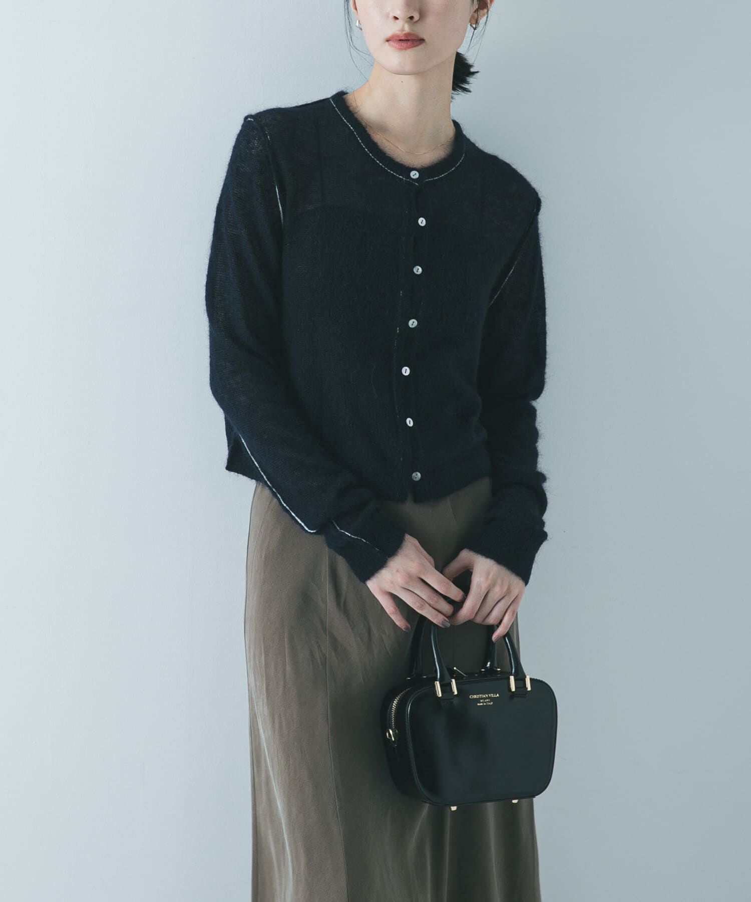 URBAN RESEARCH「シアーモヘヤカーディガン」|カーディガン|