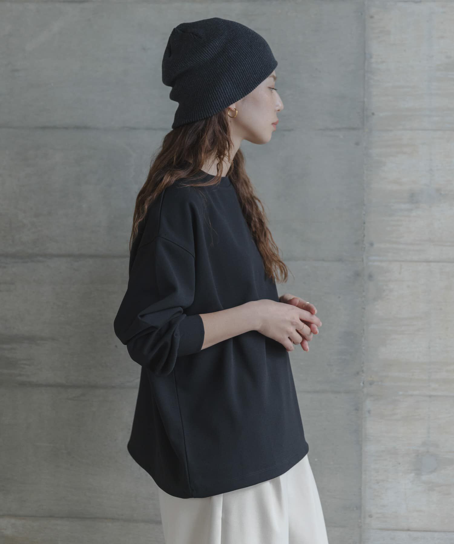 Sonny Label 「カットジョーゼットドロストプルオーバー」|Tシャツ・カットソー|