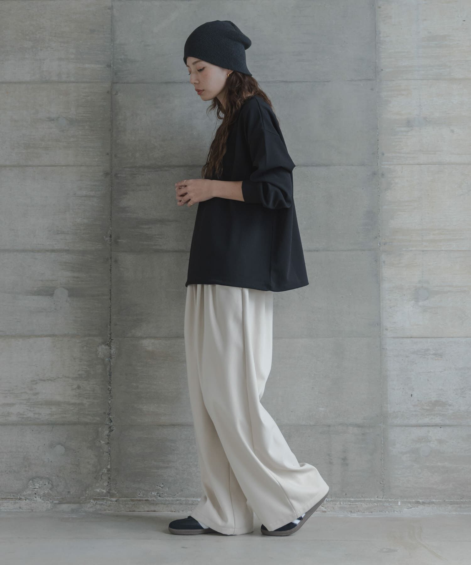 Sonny Label 「カットジョーゼットドロストプルオーバー」|Tシャツ・カットソー|