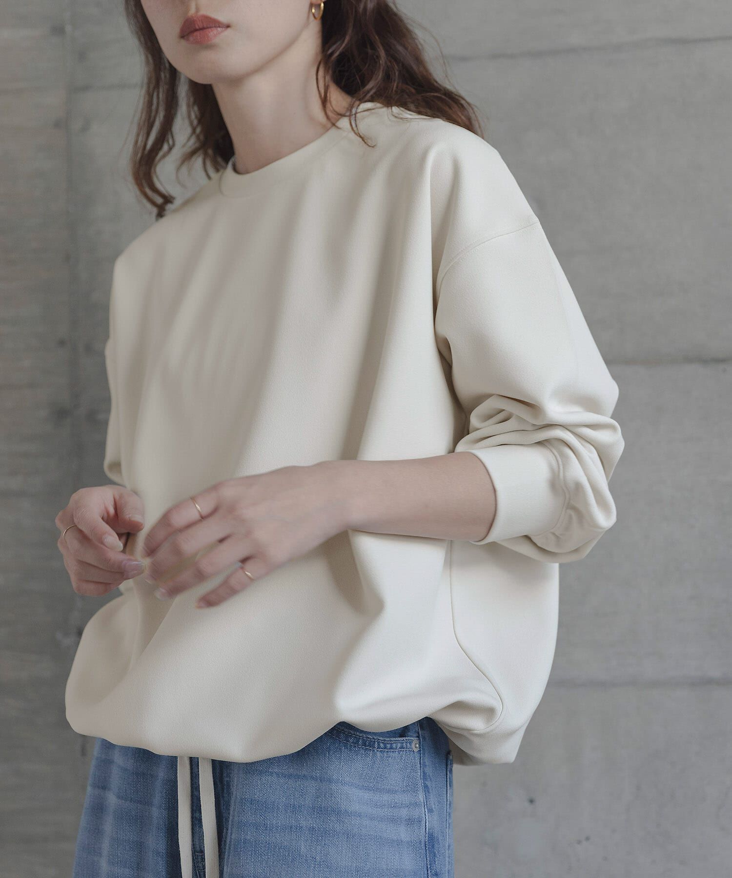 Sonny Label 「カットジョーゼットドロストプルオーバー」|Tシャツ・カットソー|