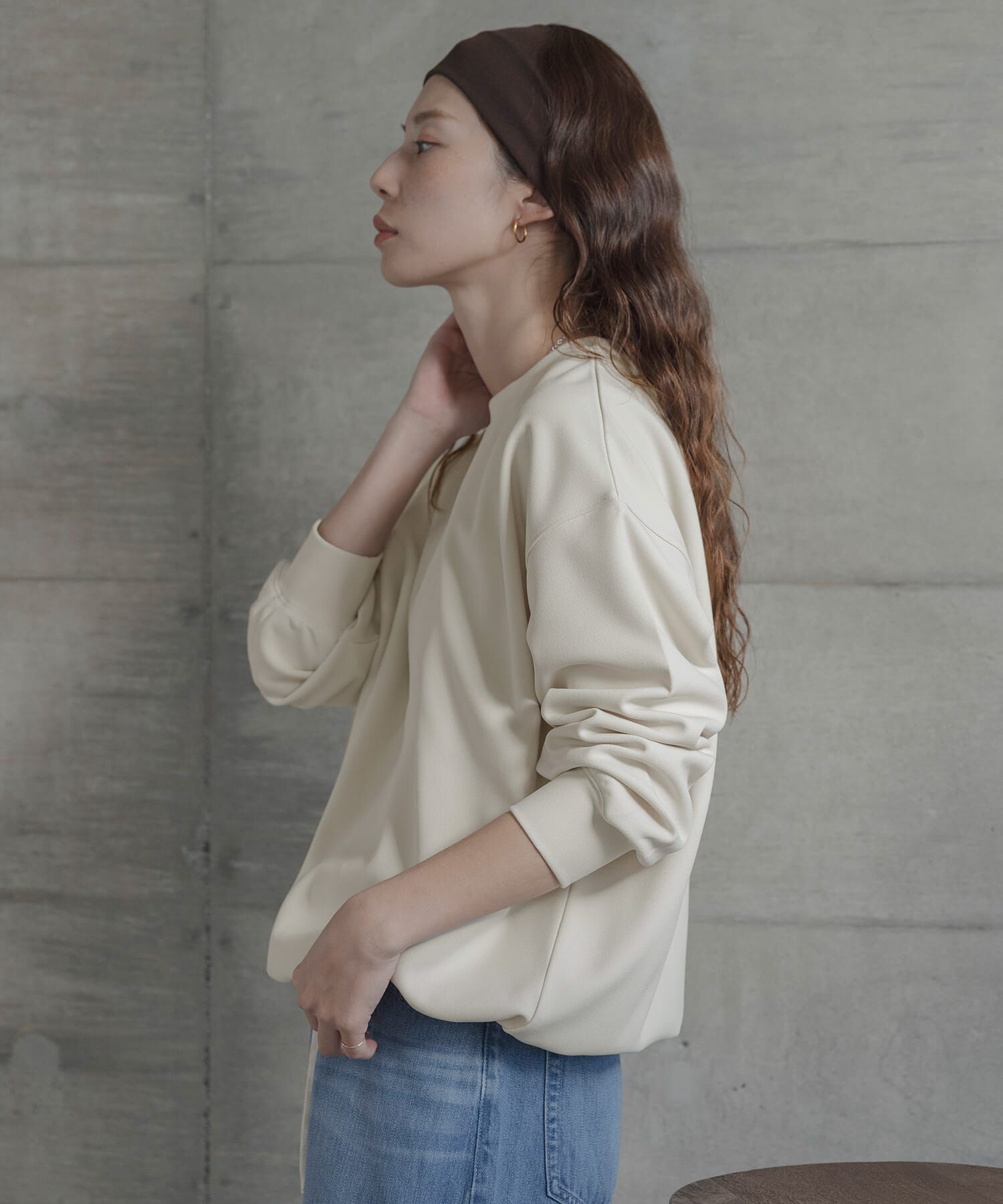 Sonny Label 「カットジョーゼットドロストプルオーバー」|Tシャツ・カットソー|